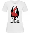 Женская футболка Hollow knight Hornet Белый фото