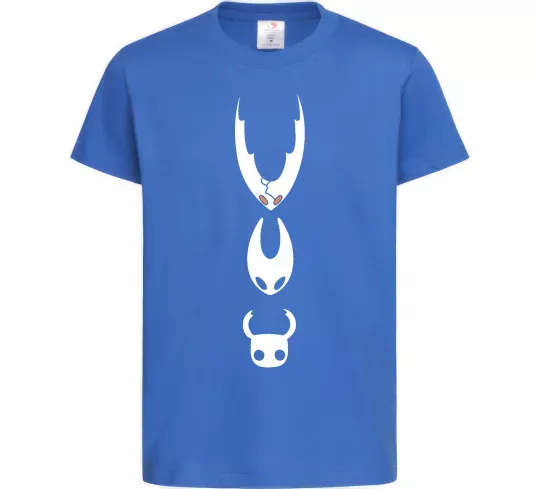 Детская футболка Hollow knight characters Ярко-синий фото