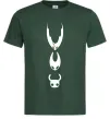 Мужская футболка Hollow knight characters Темно-зеленый фото