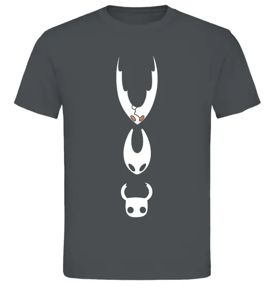 Мужская футболка Hollow knight characters Графит фото