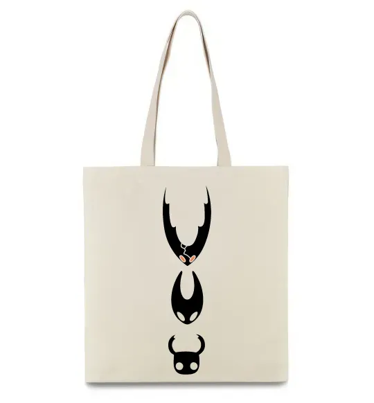 Еко-сумка Hollow knight characters Бежевий фото