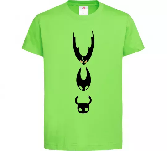 Детская футболка Hollow knight characters Лаймовый фото