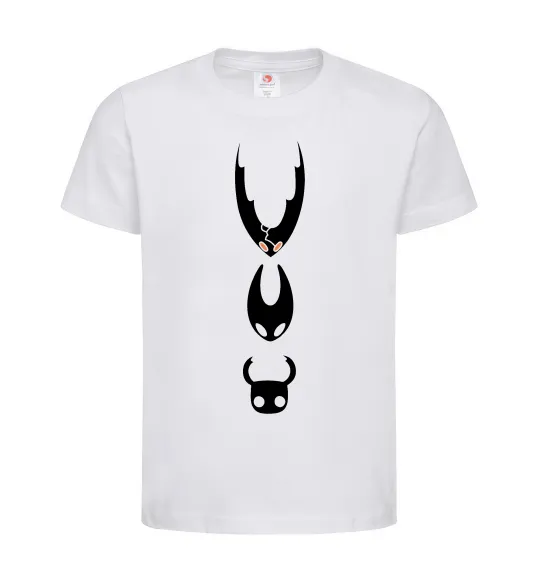 Дитяча футболка Hollow knight characters Білий фото