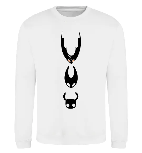 Свитшот Hollow knight characters Белый фото