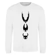Свитшот Hollow knight characters Белый фото