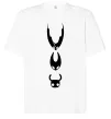 Футболка Оверсайз Hollow knight characters Белый фото