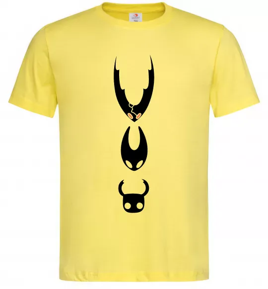 Мужская футболка Hollow knight characters Лимонный фото