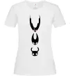 Женская футболка Hollow knight characters Белый фото