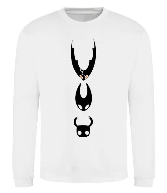 Свитшот Hollow knight characters Белый фото