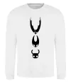 Свитшот Hollow knight characters Белый фото