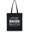 Еко-сумка The bride mafia Чорний фото