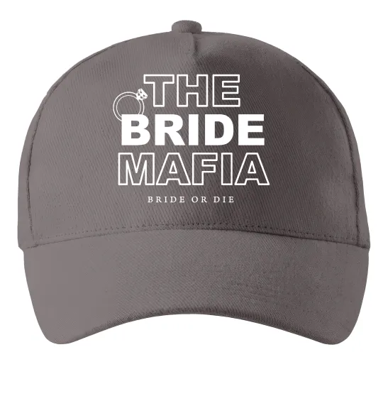 Кепка The bride mafia Серый фото