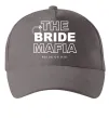 Кепка The bride mafia Серый фото