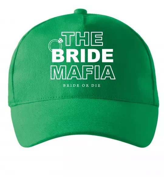 Кепка The bride mafia Зеленый фото