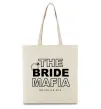 Еко-сумка The bride mafia Бежевий фото