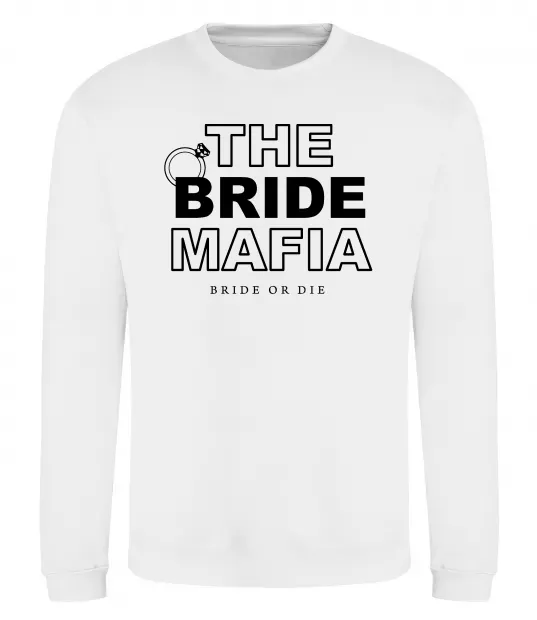 Світшот The bride mafia Білий фото