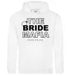 Женская толстовка (худи) The bride mafia Белый фото
