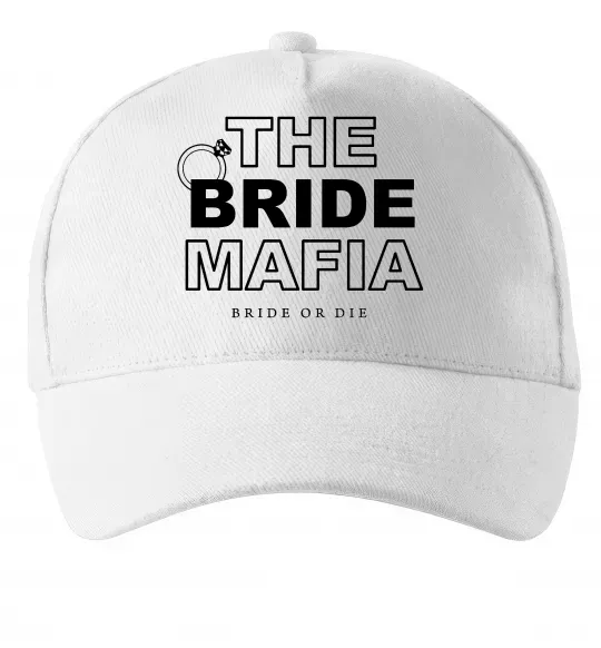 Кепка The bride mafia Белый фото