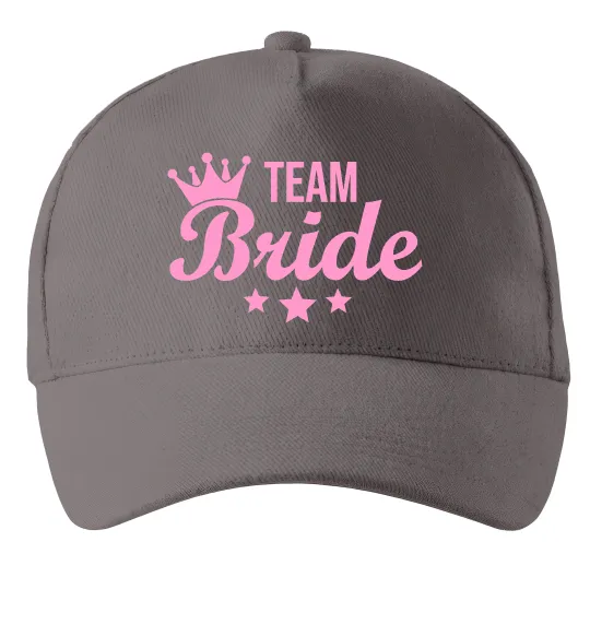 Кепка Team bride crown Сірий фото
