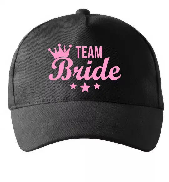 Кепка Team bride crown Чорний фото