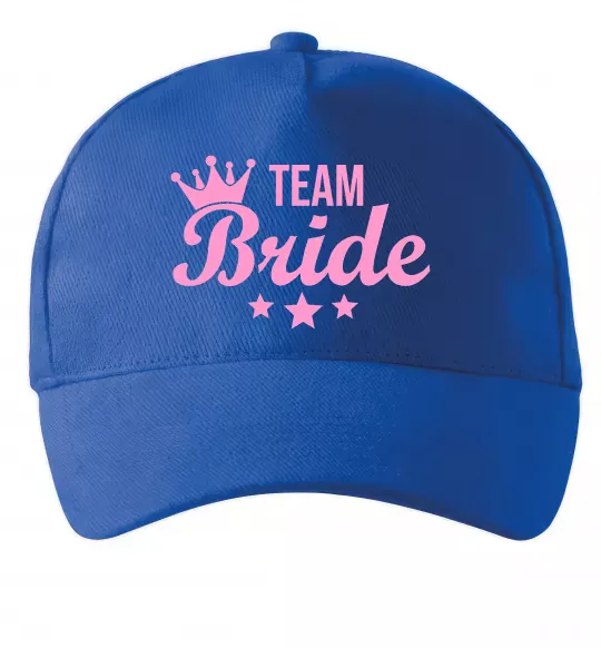Кепка Team bride crown Яскраво-синій фото