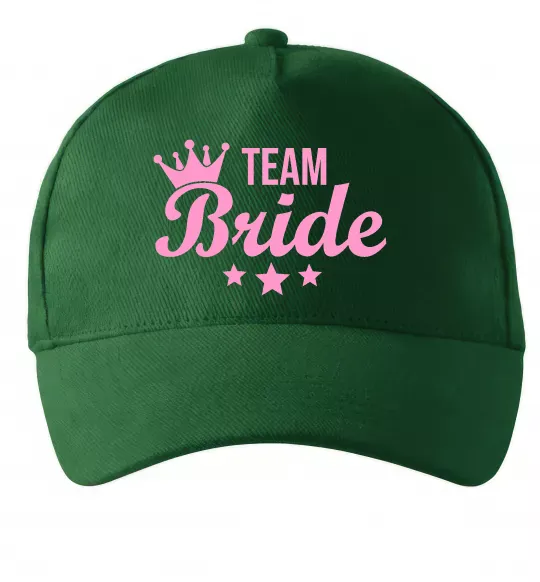 Кепка Team bride crown Темно-зелений фото