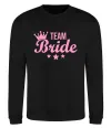 Свитшот Team bride crown Черный фото