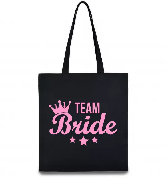 Эко-сумка Team bride crown Черный фото