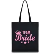 Эко-сумка Team bride crown Черный фото