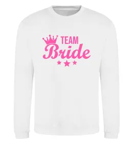 Свитшот Team bride crown Белый фото