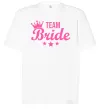 Футболка Оверсайз Team bride crown Белый фото