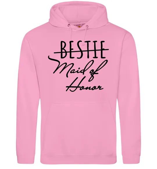 Женская толстовка (худи) Maid of honor Розовый фото