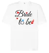 Футболка Оверсайз Bride to be hearts Білий Футболка Оверсайз Bride to be hearts Білий фото