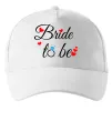 Кепка Bride to be hearts Білий фото