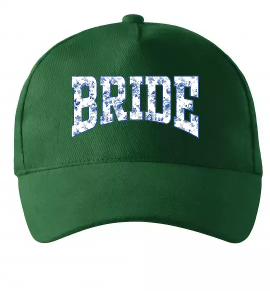 Кепка Bride porcelain Темно-зелений фото
