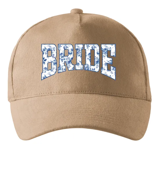 Кепка Bride porcelain Песочный фото