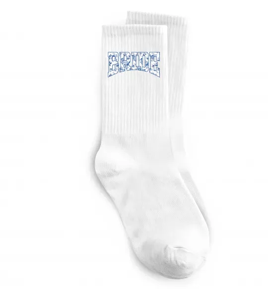 Носки Bride porcelain Белый фото