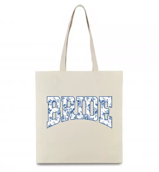 Эко-сумка Bride porcelain Бежевый фото