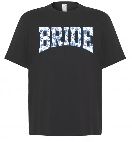 Футболка Оверсайз Bride porcelain Черный фото