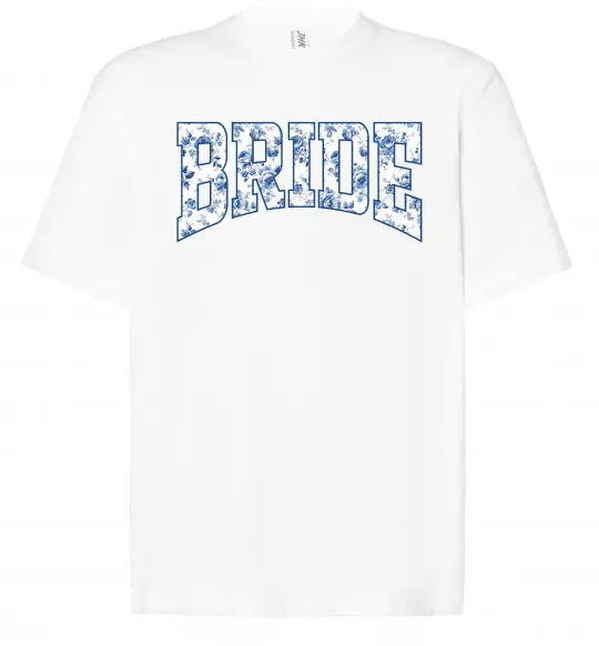 Футболка Оверсайз Bride porcelain Белый фото
