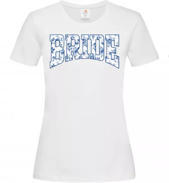 Жіноча футболка Bride porcelain Білий фото