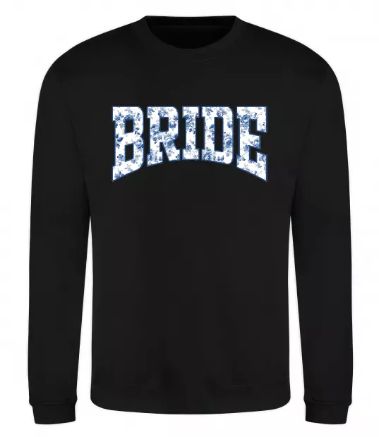 Світшот Bride porcelain Чорний фото