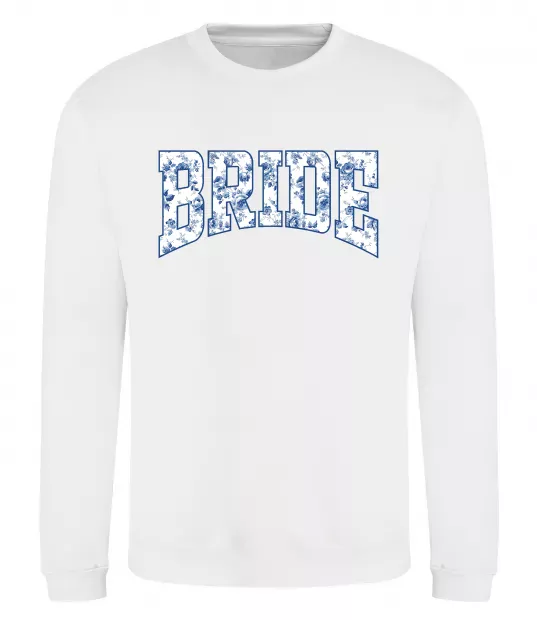 Світшот Bride porcelain Білий фото