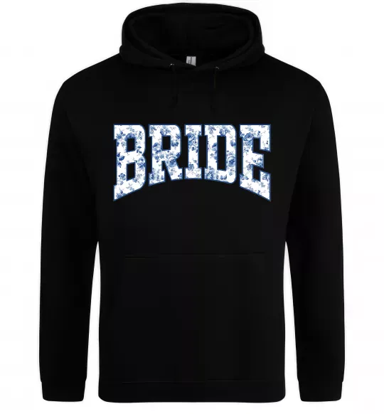 Жіноча толстовка (худі) Bride porcelain Чорний фото