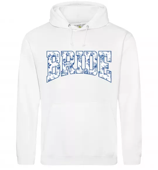 Жіноча толстовка (худі) Bride porcelain Білий фото