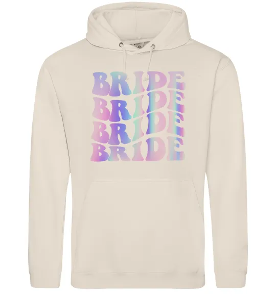 Женская толстовка (худи) Bride holographic Таш фото