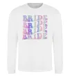 Світшот Bride holographic Білий фото