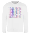 Свитшот Bride holographic Белый фото