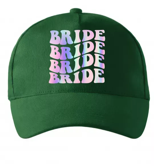 Кепка Bride holographic Темно-зеленый фото