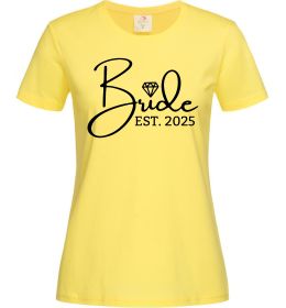 Женская футболка Bride est. date